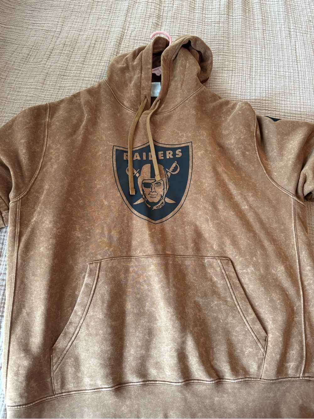 Nike Brown Raiders Pullover Hoodie with Shield Logo